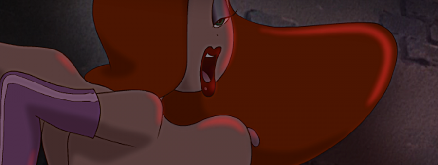 Jessica Rabbit sex in the backyard