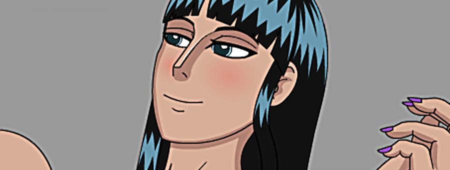 Nico Robin spreads legs for cock